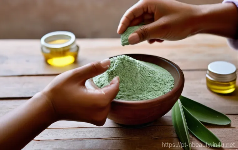 천연화장품 피부타입별 세정력 비교 - **Prompt:** A serene young woman (25-35 years old) with a peaceful expression is gently massaging a ... 천연화장품 피부타입별 세정력 비교 - **Prompt:** A serene young woman (25-35 years old) with a peaceful expression is gently massaging a ...