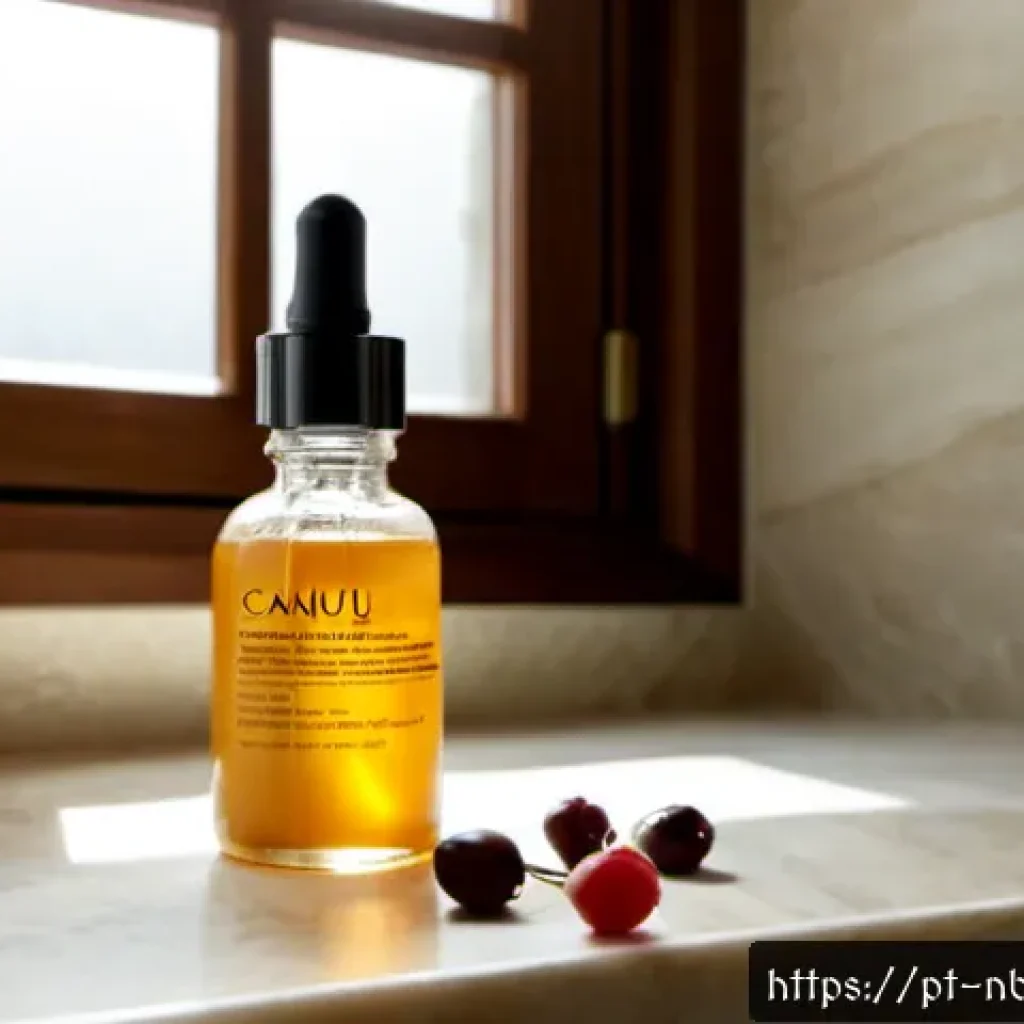 천연화장품 미백 효과 성분 - Photorealistic Brazilian natural skincare still life, a sunlit bathroom vanity with unlabeled froste...